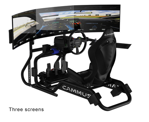 CAMMUS ثلاثية الشاشة Sim Motion Gaming Racing Simulator