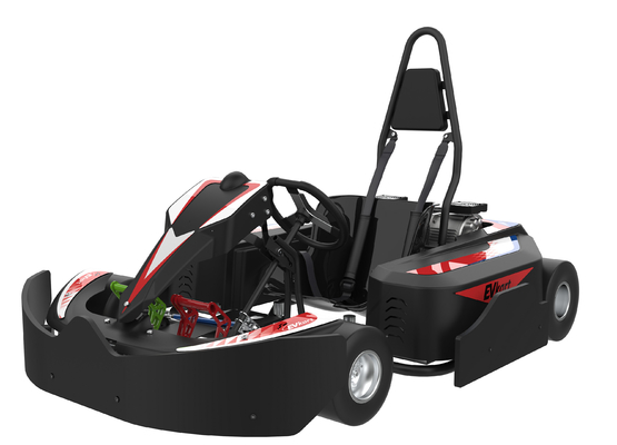 Sport Fast Track 7.2Nm Mini Electric Drift Kart 540w / h بطارية داخلية تعمل بالطاقة