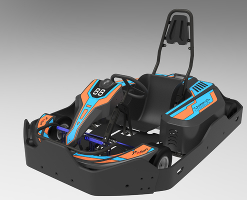 التحكم في تعديل التطبيق 57Nm 4000W Electric Racing Gokart للبالغين